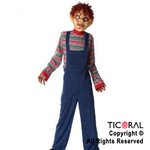 DISF CHUCKY NI?OS TALLE 2 x 1